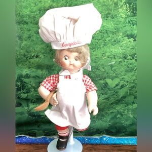 Campbell's Chef Doll with Red and White Outfit